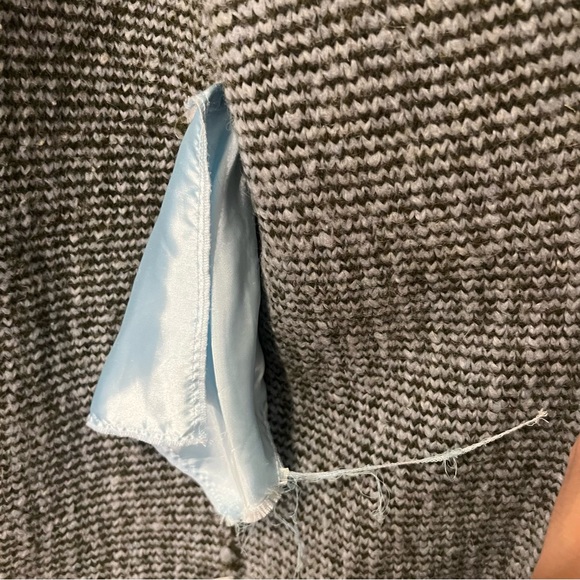 Elizabeth and James Mohair and Wool Chunky Knit Cardigan Sweater Duster Jacket - Picture 6 of 9